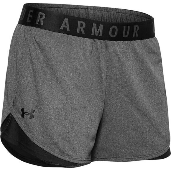 NWT UNDER ARMOUR Women's Play Up 3.0 Shorts Sz 3X Plus Size Gray - Picture 10 of 12